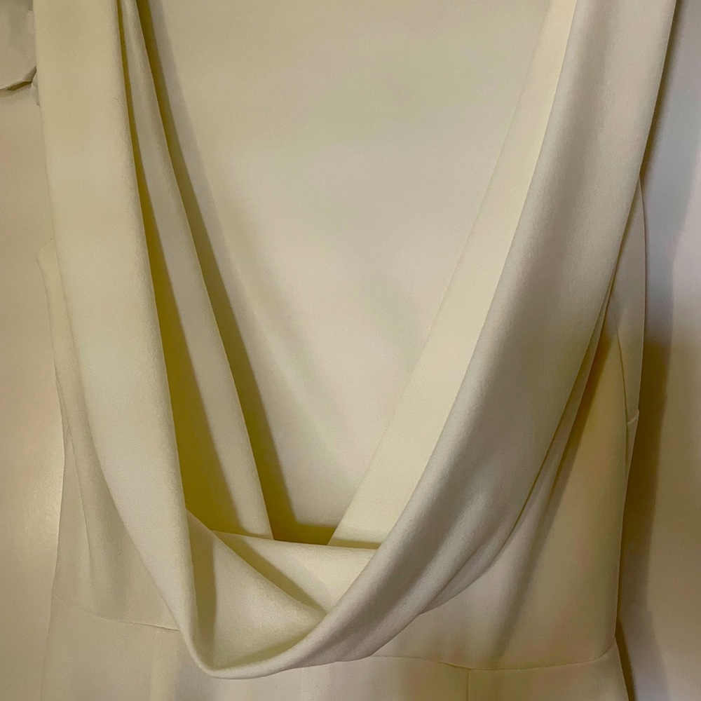 Katie May Vionnet Drape Back Dress